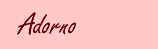Adorno