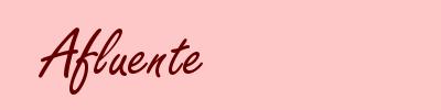 Afluente