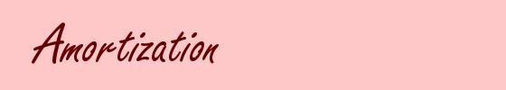 Amortization