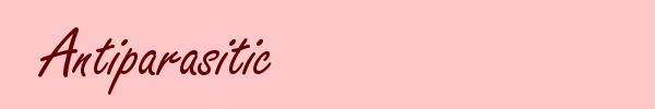 Antiparasitic