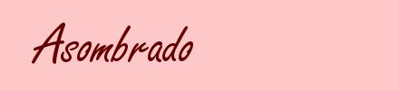 Asombrado