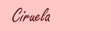 Ciruela