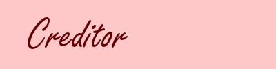 Creditor