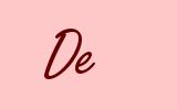 De