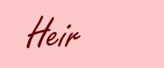 Heir