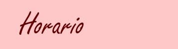 Horario