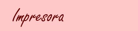 Impresora