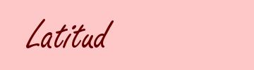 Latitud