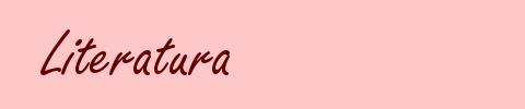 Literatura
