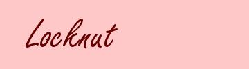 Locknut