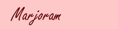 Marjoram