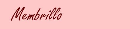 Membrillo