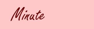 Minute