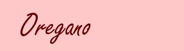 Oregano
