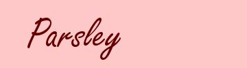 Parsley