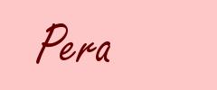 Pera