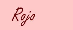 Rojo