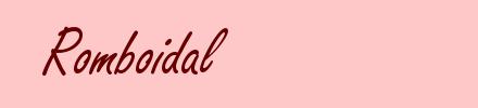 Romboidal