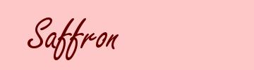 Saffron