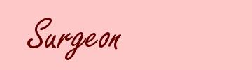 Surgeon