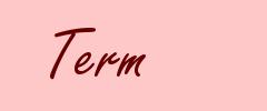 Term