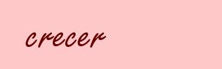 crecer