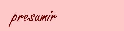presumir